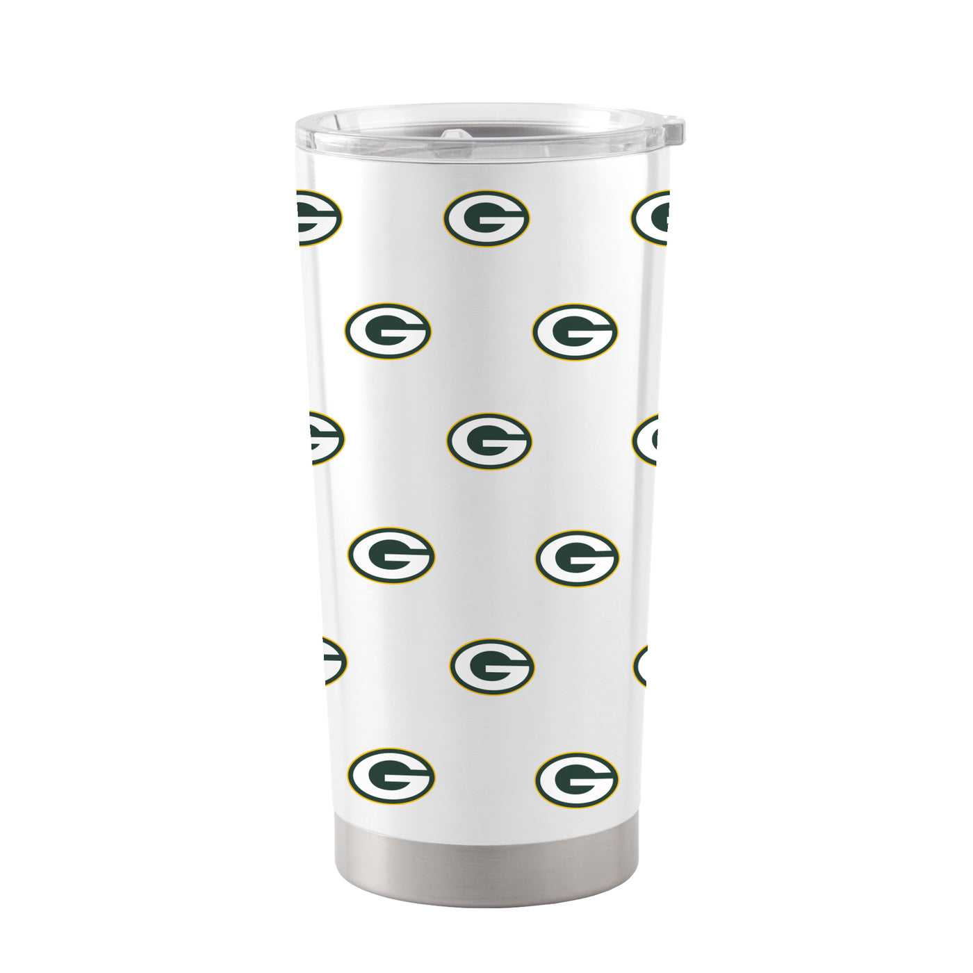 Green Bay Packers 20oz Block Stainless Steel Tumbler