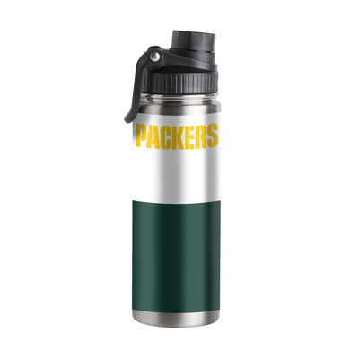 Green Bay Packers 21oz Colorblock Stainless Twist Top Bottle
