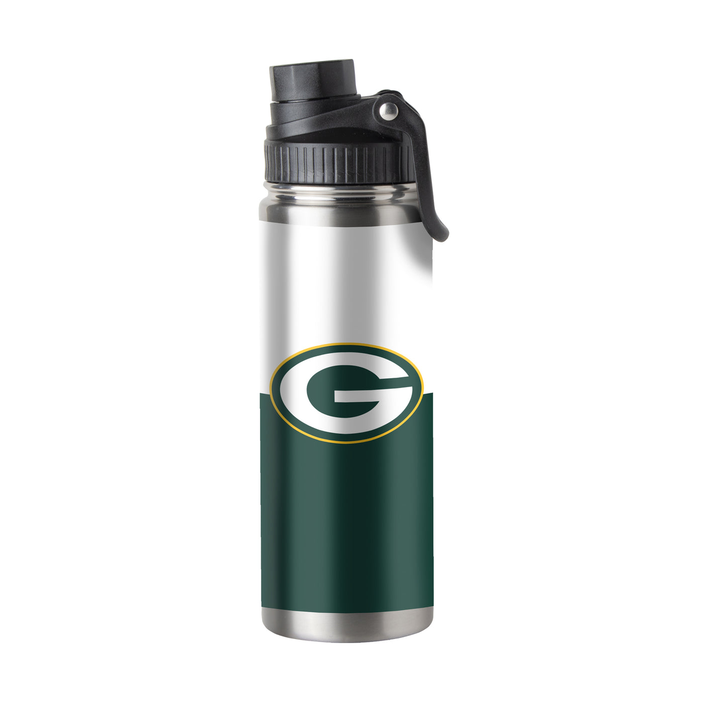 Green Bay Packers 21oz Colorblock Stainless Twist Top Bottle