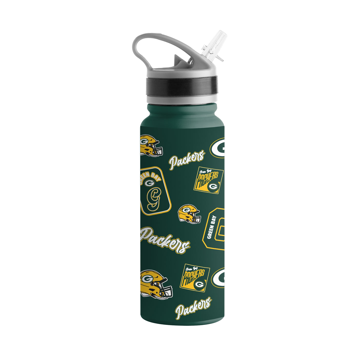 Green Bay Packers 25oz SingleWall FlipTop Bottle