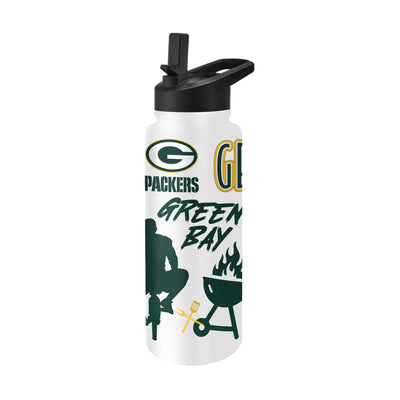 Green Bay Packers 34oz Native Quencher Bottle