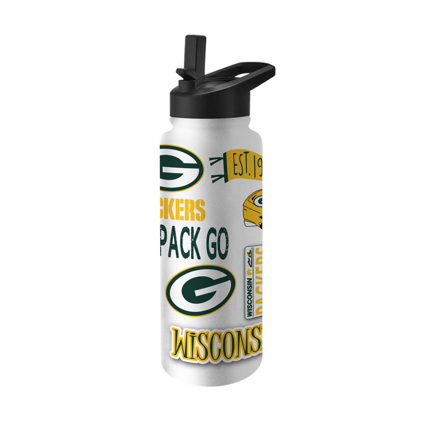 Green Bay Packers 34oz Native Quencher Bottle