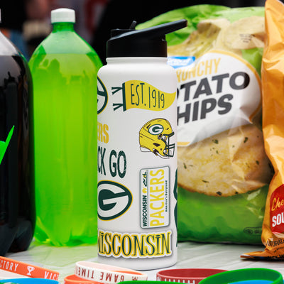 Green Bay Packers 34oz Native Quencher Bottle
