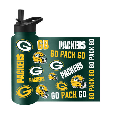 Green Bay Packers 34oz Native Quencher Bottle