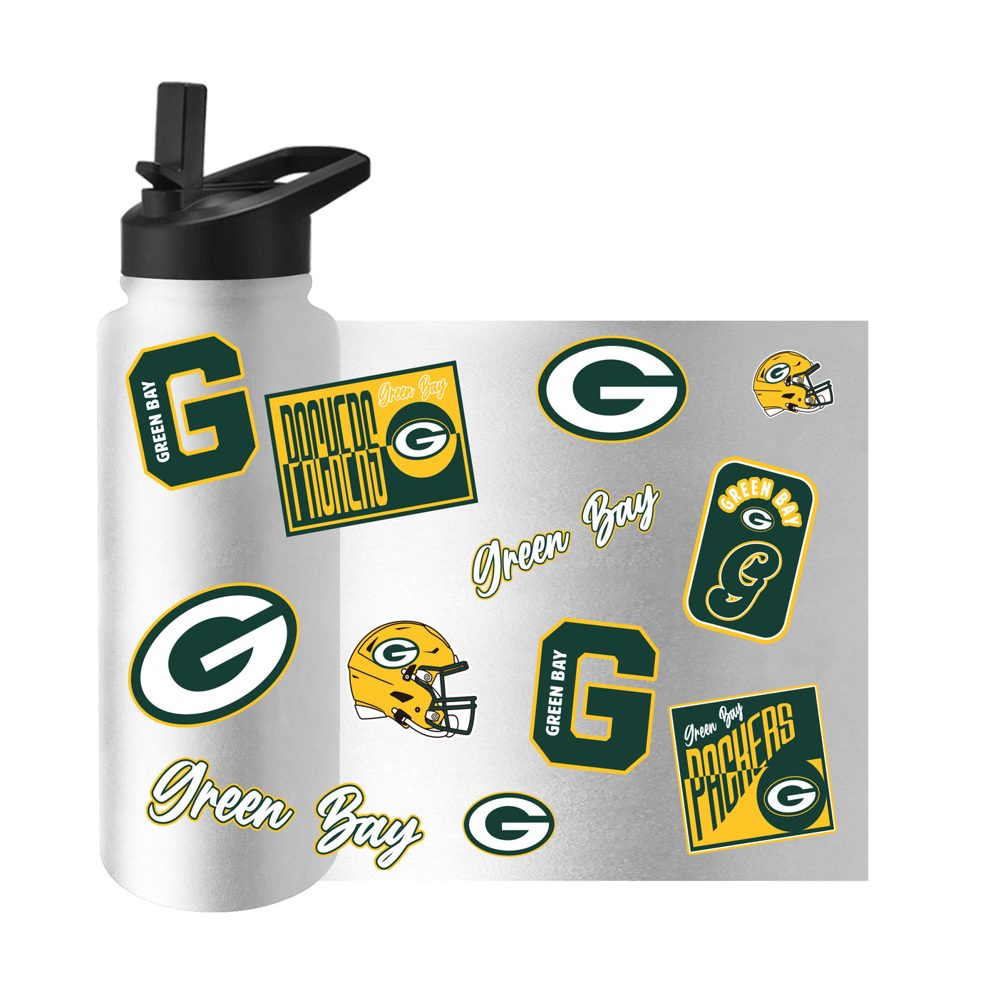 Green Bay Packers Dreamweave 34oz Quencher Bottle