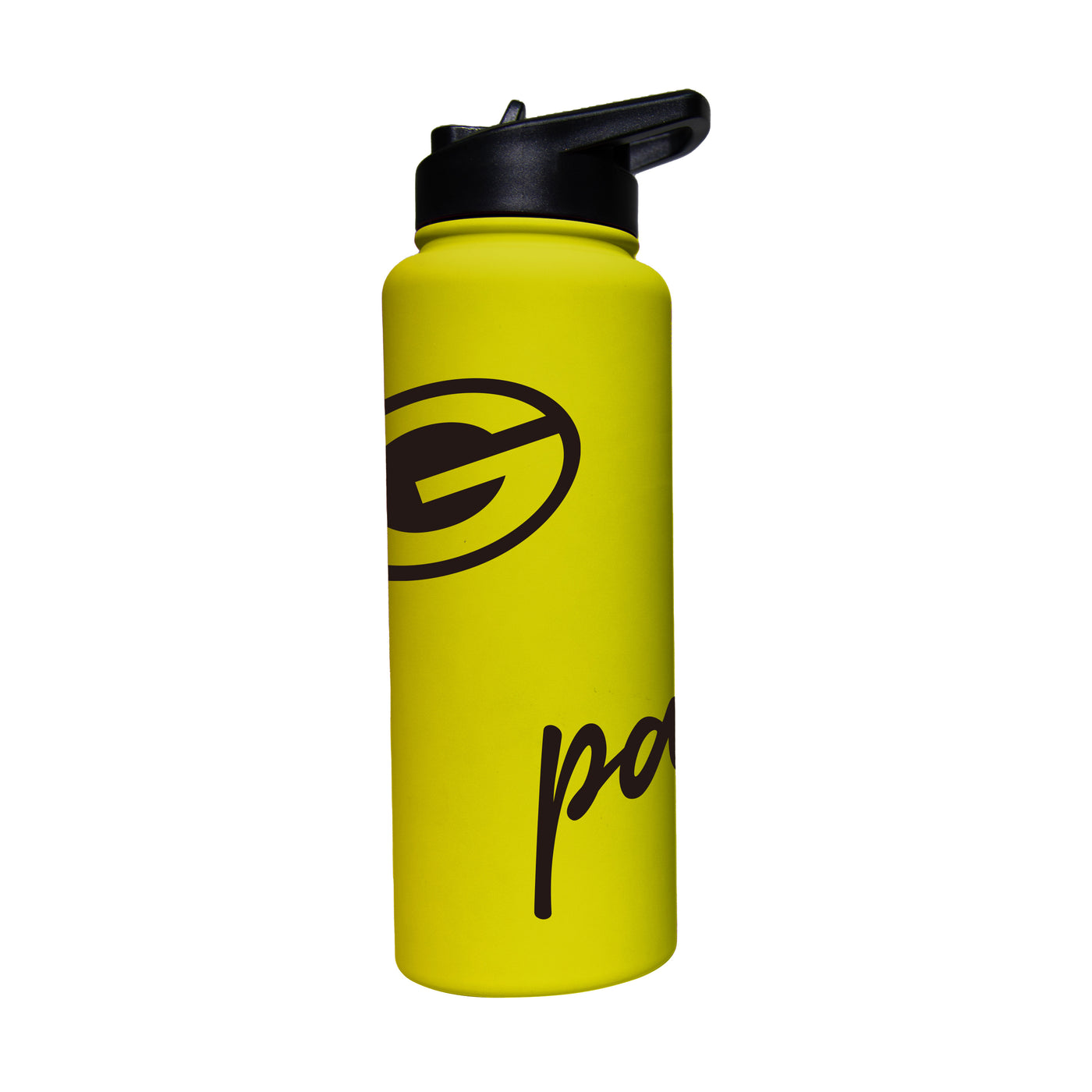 Green Bay Packers 34oz Cru Bold Soft Touch Quencher - Logo Brands