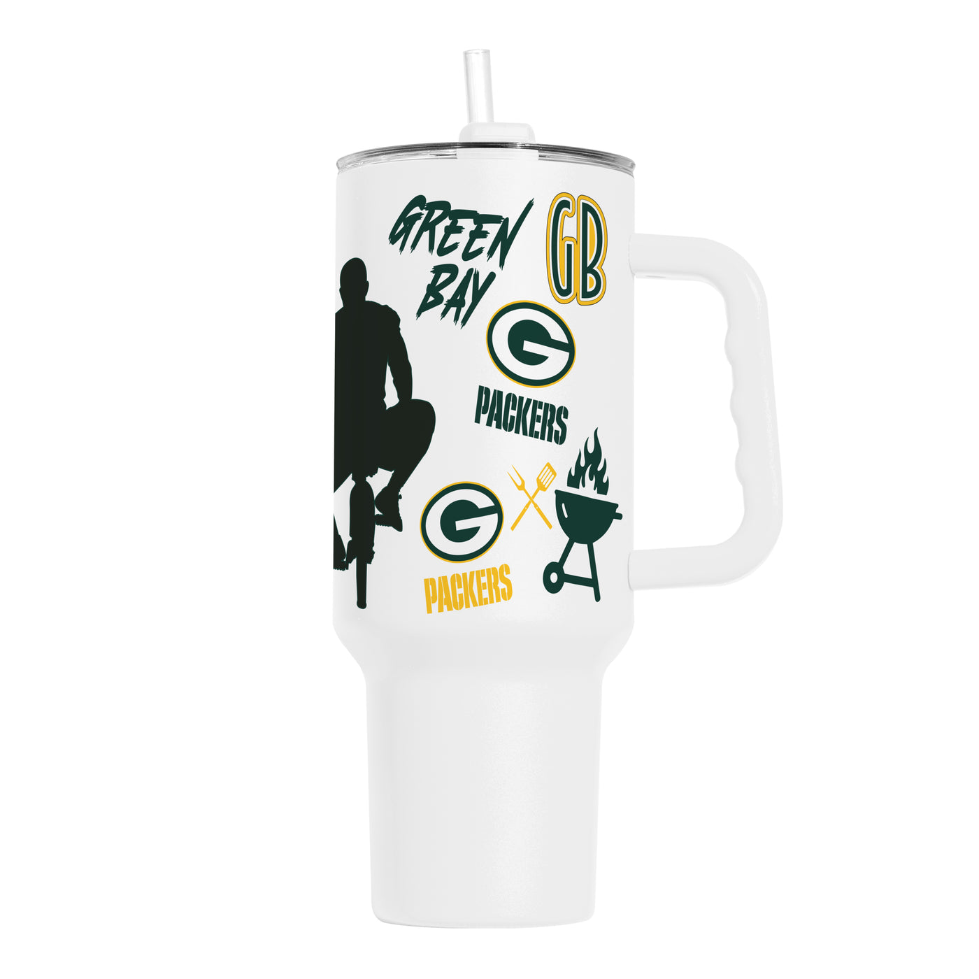 Green Bay Packers 40oz Native Powder Coat Tumbler
