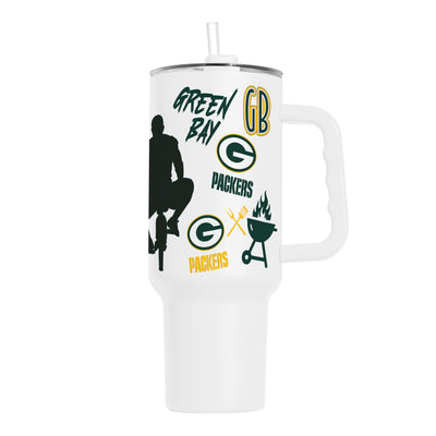 Green Bay Packers 40oz Native Powder Coat Tumbler