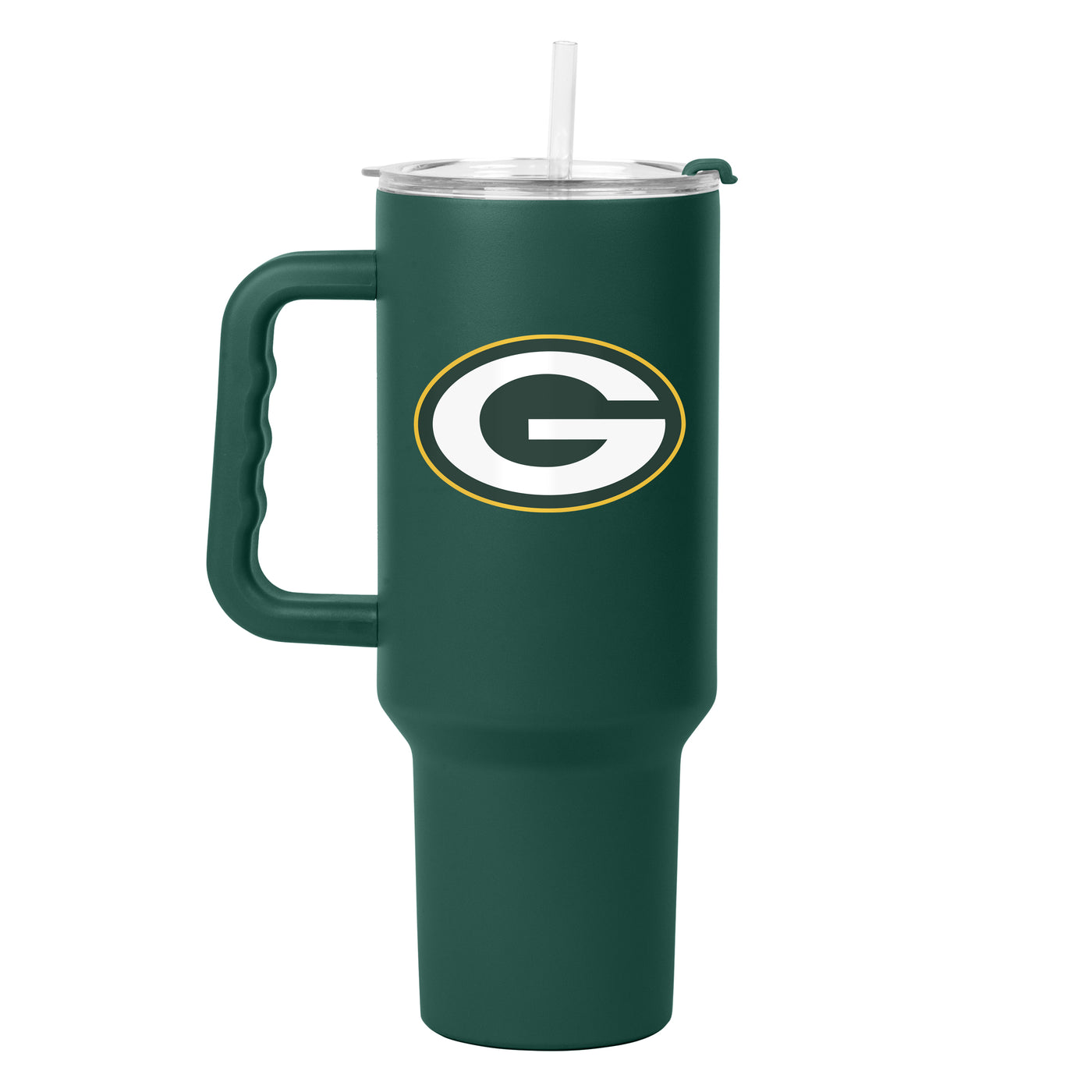 Green Bay Packers 40oz Flipside Powder Coat Tumbler - Logo Brands