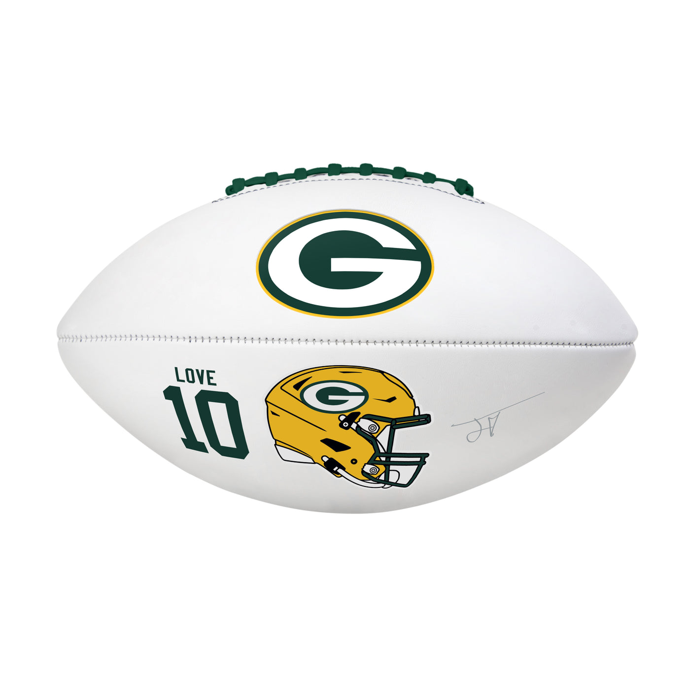 Green Bay Packers Jordan Love Full Size Autograph Football