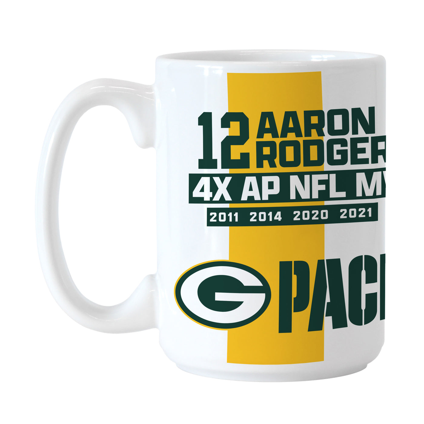 Aaron Rodgers 15oz 2022 MVP Sublimated Mug