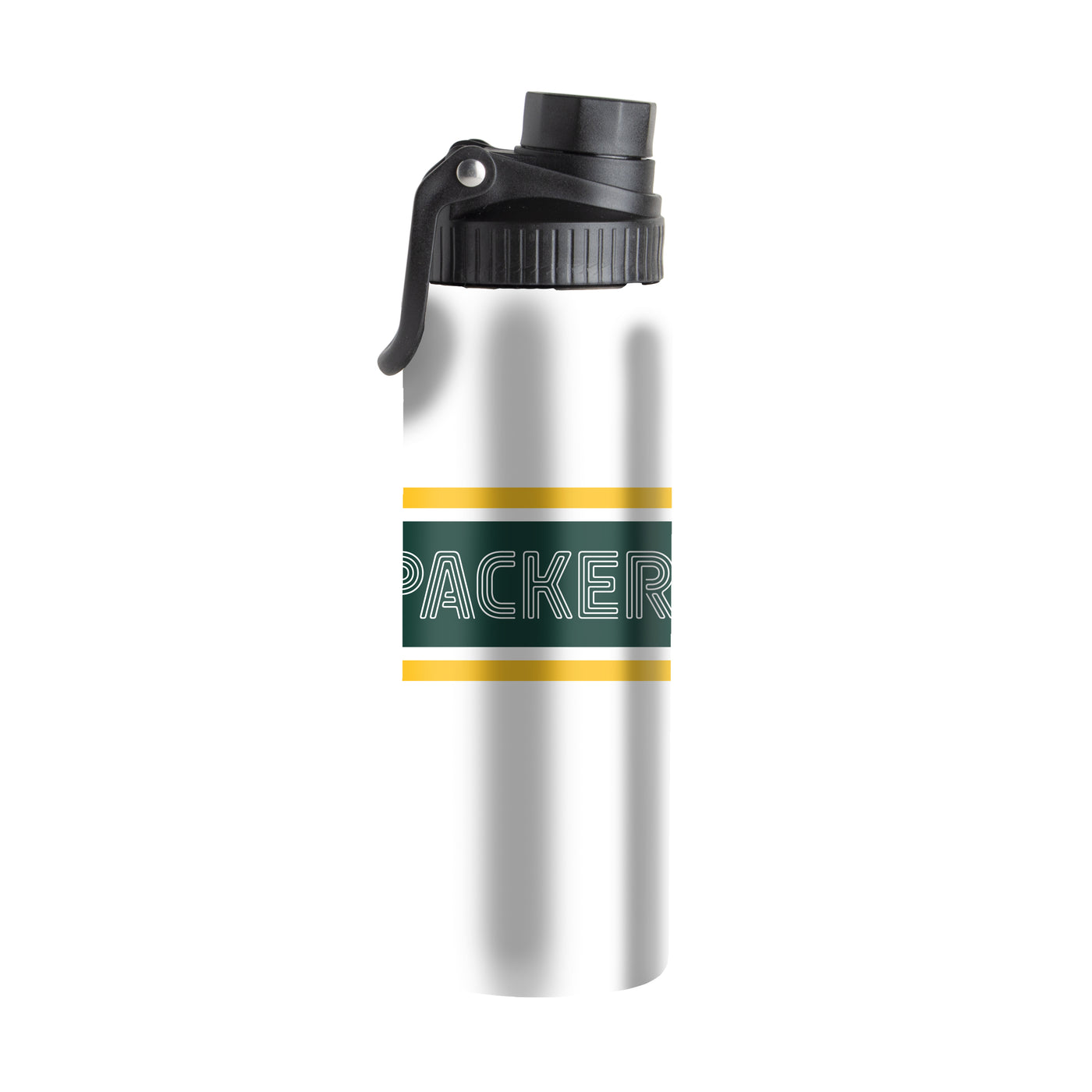 Green Bay Packers Throwback 21oz Stripe Twist Top Water Bottle