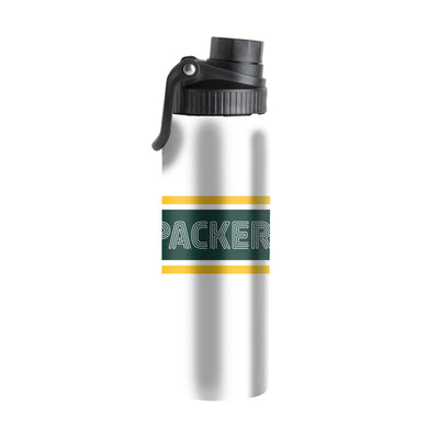 Green Bay Packers Throwback 21oz Stripe Twist Top Water Bottle