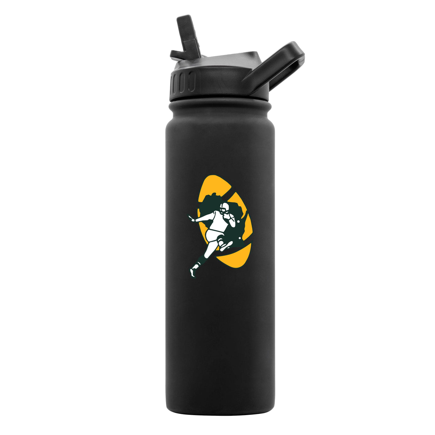 Green Bay Packers Retro 24oz Soft Touch Bottle - Logo Brands