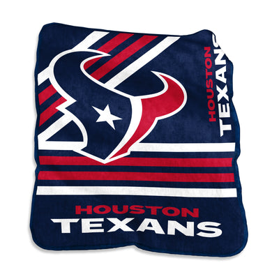 Houston Texans Raschel Throw - Logo Brands