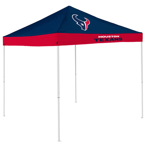 Houston Texans Economy Canopy shelter with team logo, lightweight frame, and durable fabric for outdoor use.