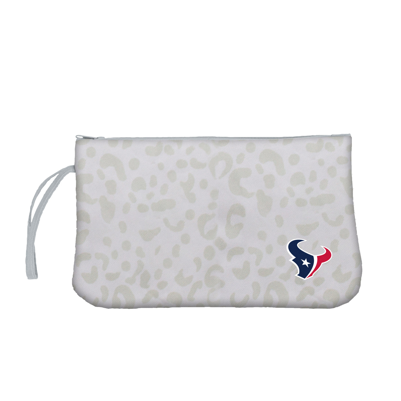 Houston Texans Leopard Print Wristlet