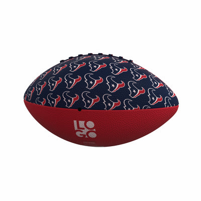 Houston Texans Repeating Mini-Size Rubber Football