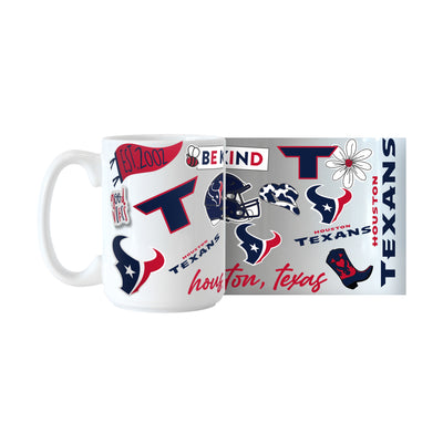 Houston Texans 15oz Native Sublimated Mug