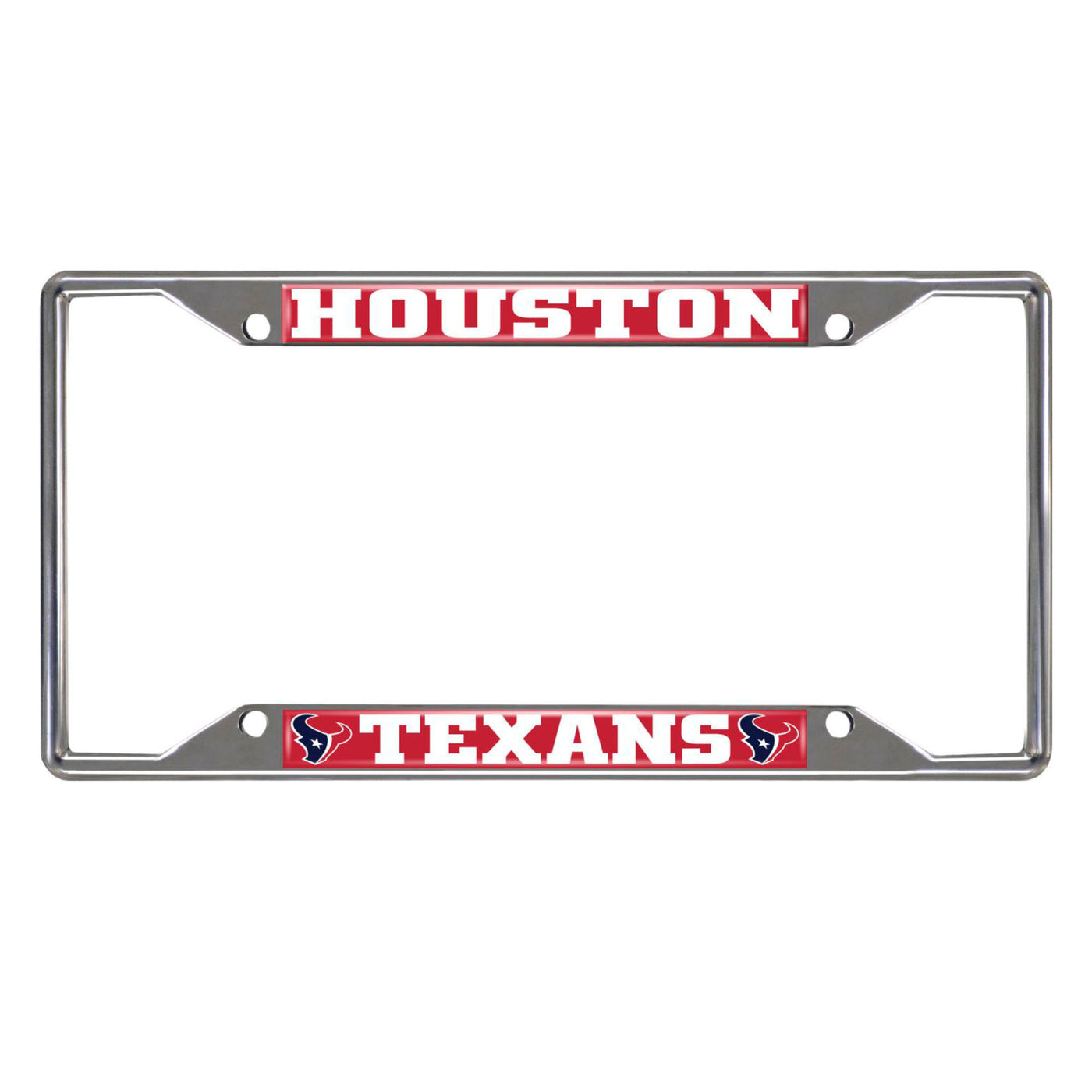 NFL - Houston Texans Chrome License Plate Frame