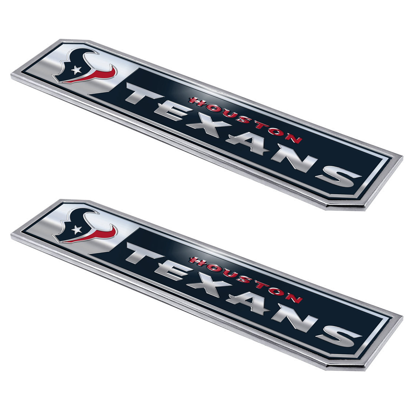 NFL - Houston Texans Embossed Truck Emblem 2-pk