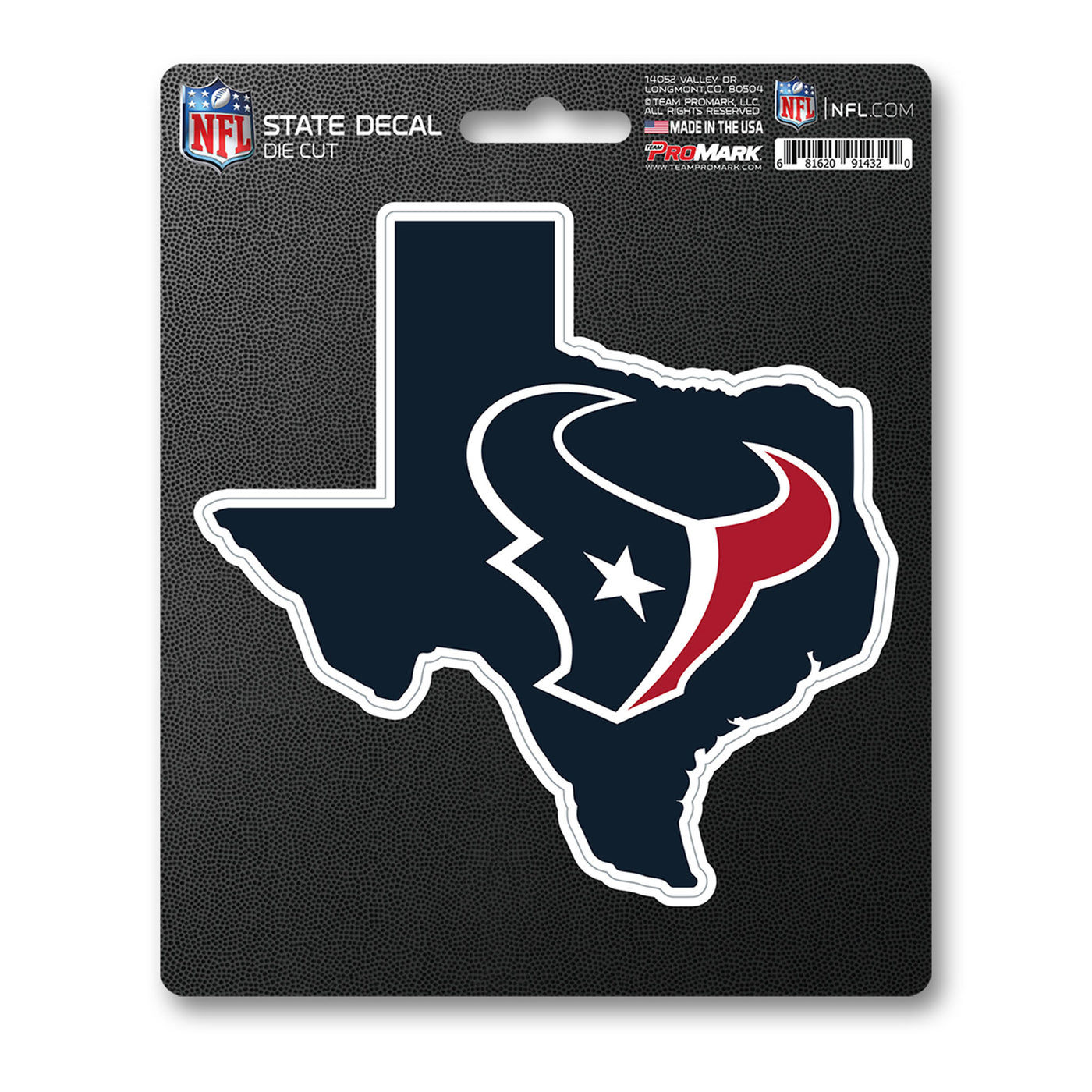 NFL - Houston Texans State Shape Decal
