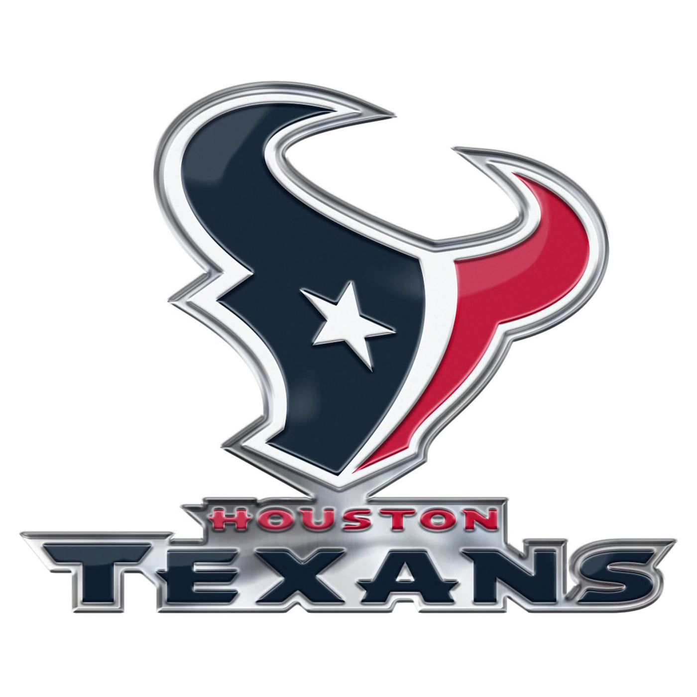 NFL - Houston Texans Embossed Color Emblem2