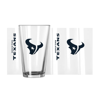 Houston Texans 16oz Gameday Pint Glass - Logo Brands