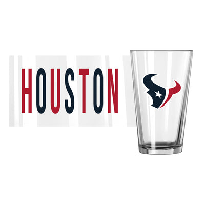 Houston Texans 16oz Overtime Pint Glass