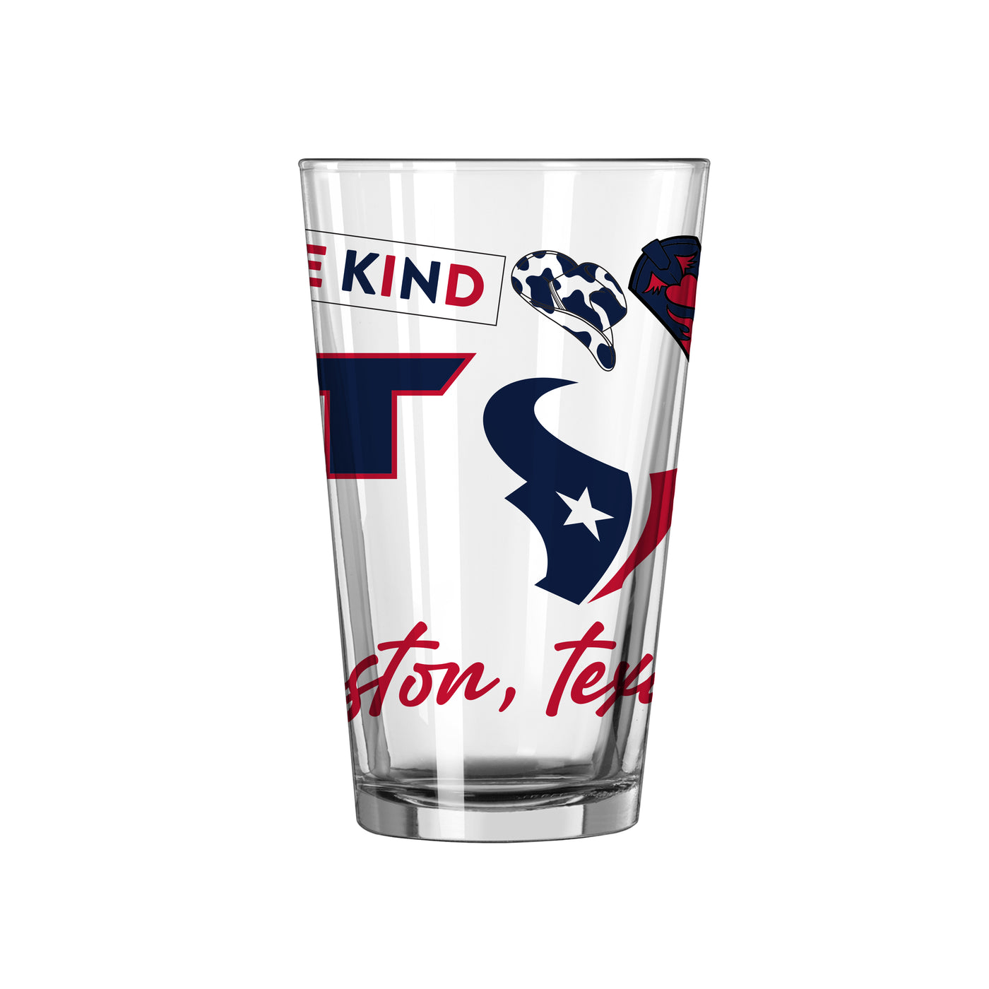 Houston Texans 16oz Native Pint Glass