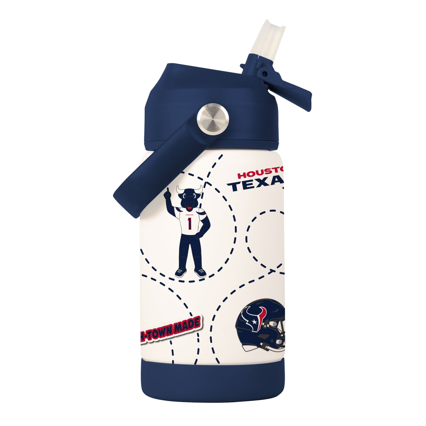 Houston Texans 12oz Mascot SS Kids Bottle