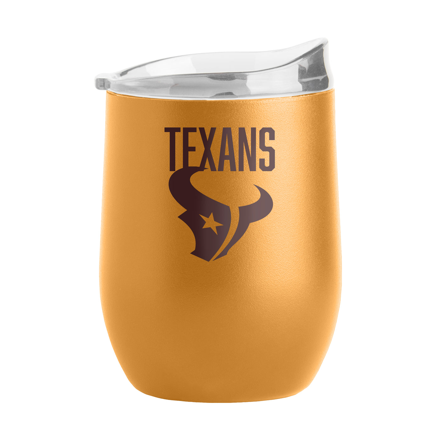 Houston Texans 16oz Huddle Powder Coat Curved Beverage - Logo Brands