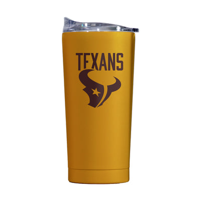Houston Texans 20oz Huddle Powder Coat Tumbler - Logo Brands