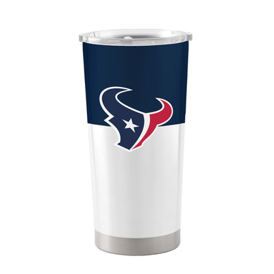 Houston Texans Colorblock 20oz Stainless Tumbler - Logo Brands
