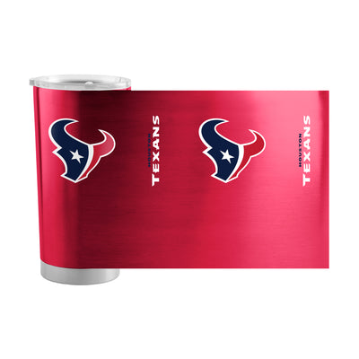 Houston Texans 20oz Red Gameday Stainless Steel Tumbler