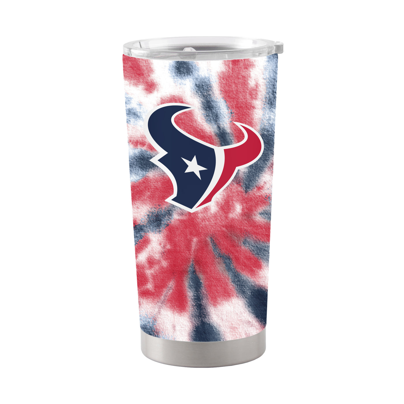 Houston Texans 20oz Tie Dye Stainless Steel Tumbler
