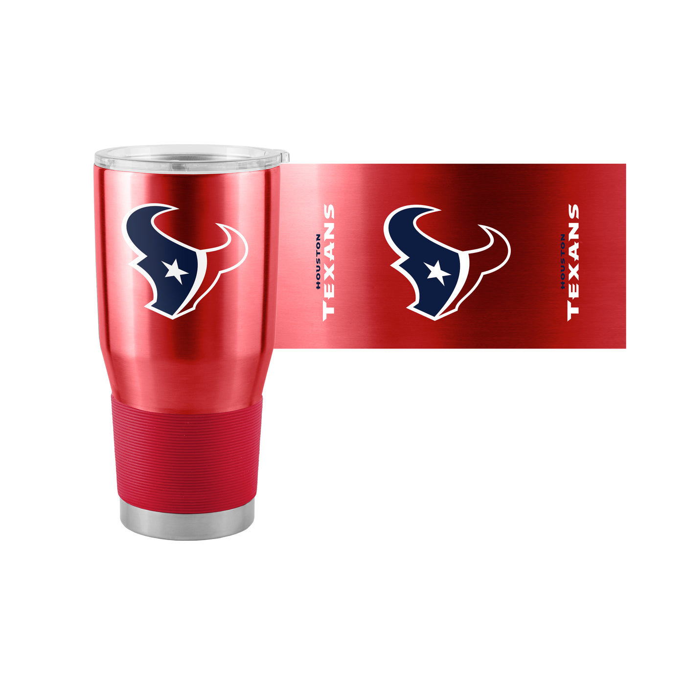 Houston Texans 30oz Red Gameday Stainless Steel Tumbler
