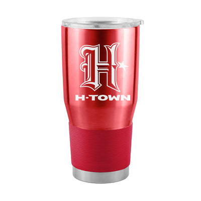 Houston Texans H Town Red 30oz Flipside Stainless Steel Tumbler