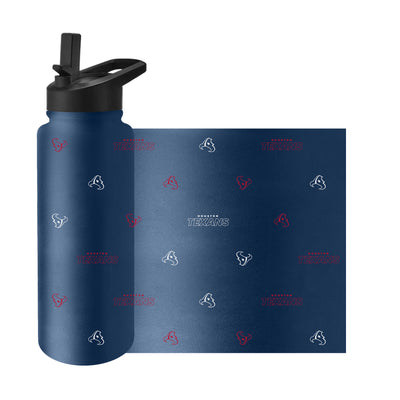 Houston Texans 34oz Step And Repeat Quencher Bottle