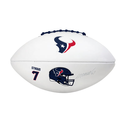 Houston Texans CJ Stroud Players Full Size Autograph Football