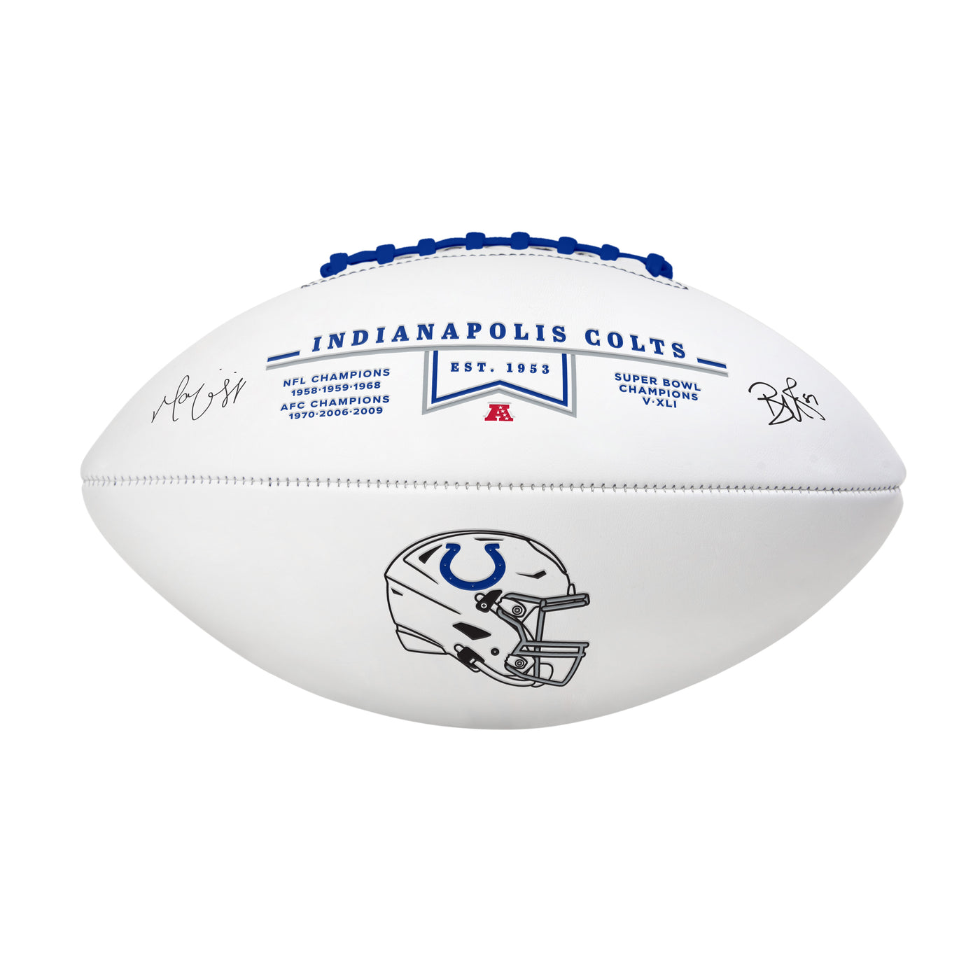 Indianapolis Colts Autograph Signature Football