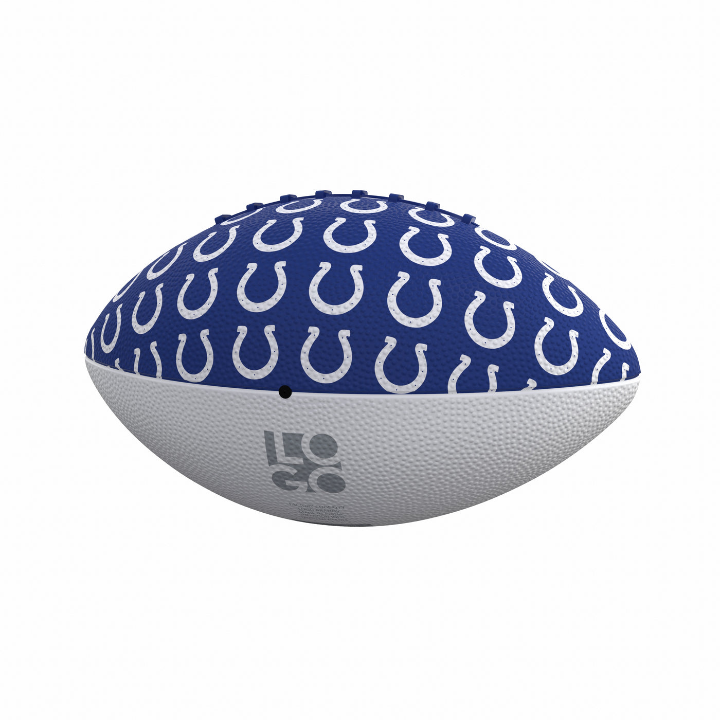 Indianapolis Colts Repeating Mini-Size Rubber Football