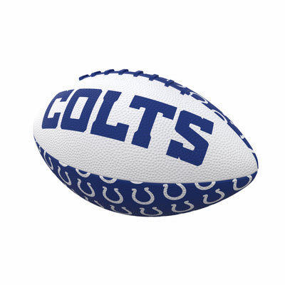 Indianapolis Colts Repeating Mini-Size Rubber Football