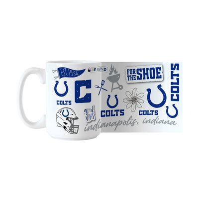 Indianapolis Colts 15oz Native Sublimated Mug