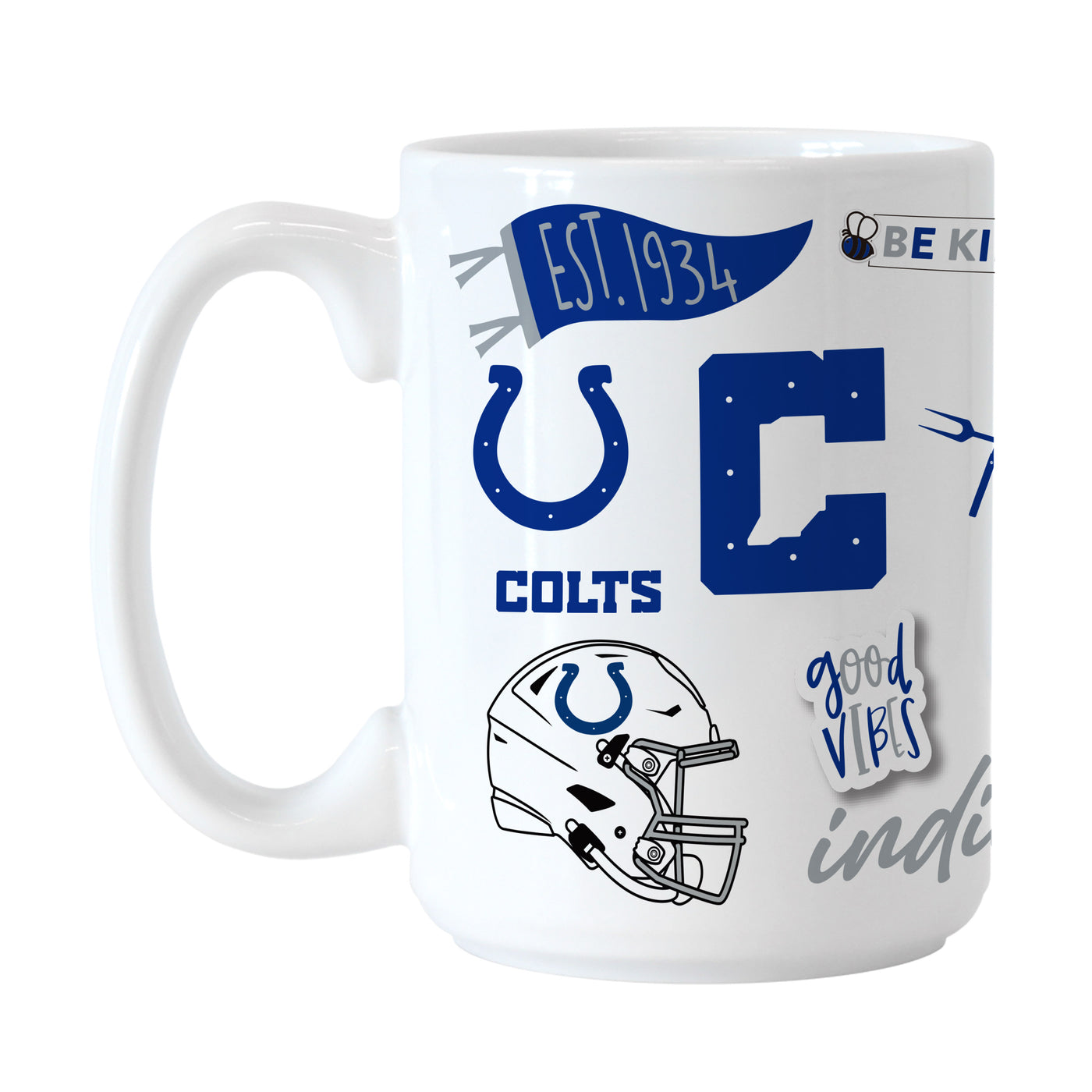 Indianapolis Colts 15oz Native Sublimated Mug