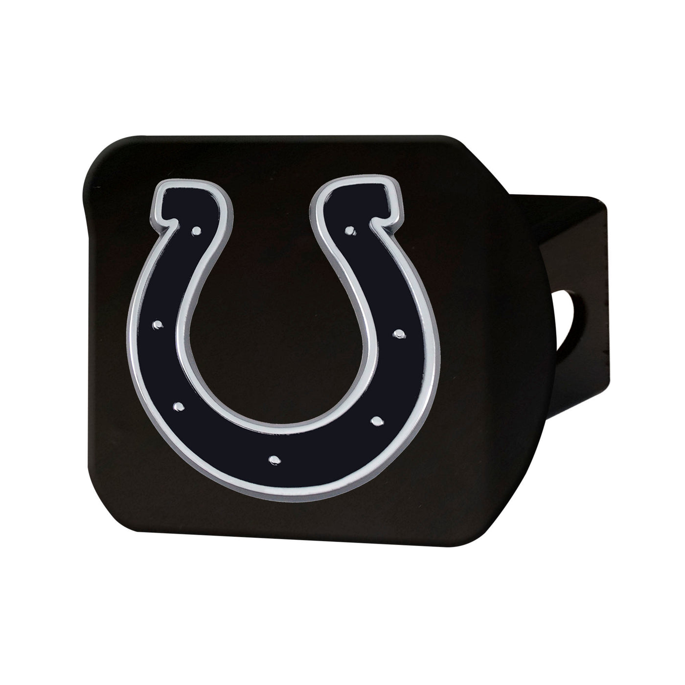 NFL - Indianapolis Colts Chrome on Black Hitch Cover