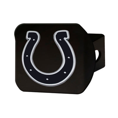 NFL - Indianapolis Colts Chrome on Black Hitch Cover