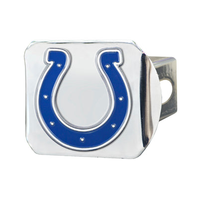 NFL - Indianapolis Colts Color on Chrome Hitch Cover
