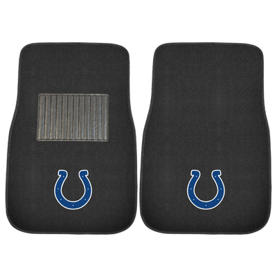 NFL - Indianapolis Colts 2-pc Embroidered Car Mat Set