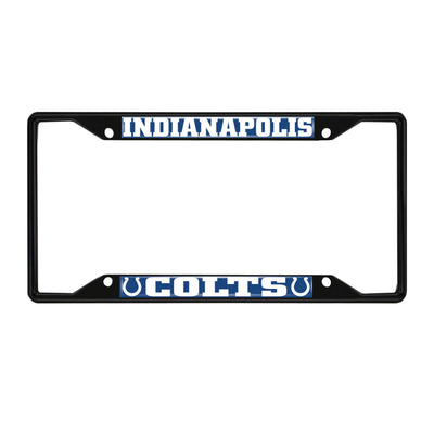 NFL - Indianapolis Colts Black License Plate Frame